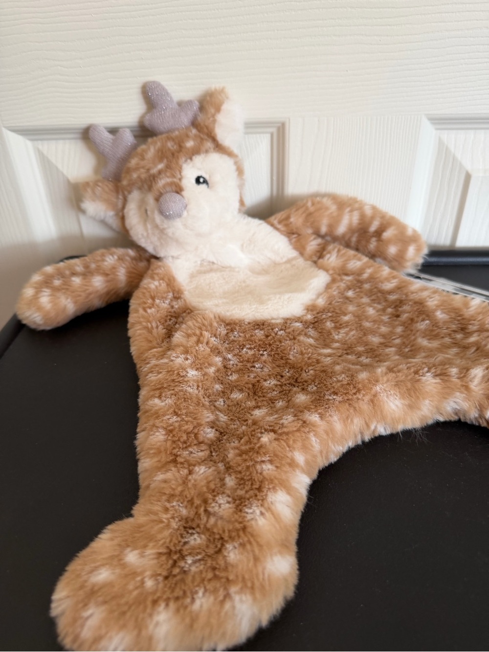 Mon Ami Fiona the Fawn Lux Blankie 15 inch security blanket lovey